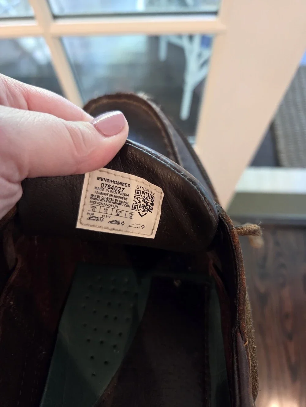 Sperry Men's Brown Leather Boat Shoes